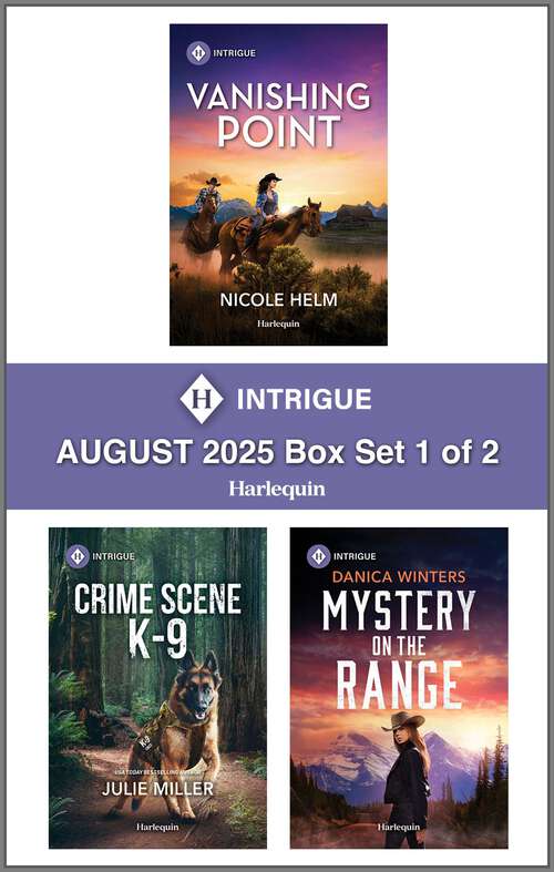 Book cover of Harlequin Intrigue August 2025 - Box Set 1 of 2 (Original)