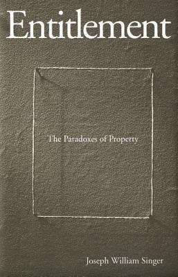 Book cover of Entitlement: The Paradoxes of Property