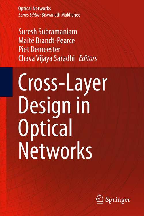 Book cover of Cross-Layer Design in Optical Networks