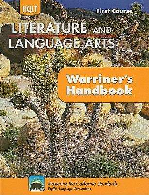 Book cover of Warriner's Handbook: First course