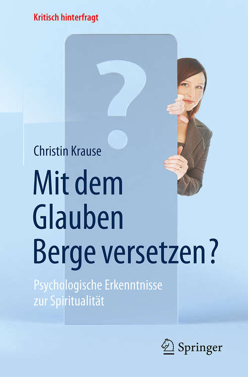 Book cover of Mit dem Glauben Berge versetzen?