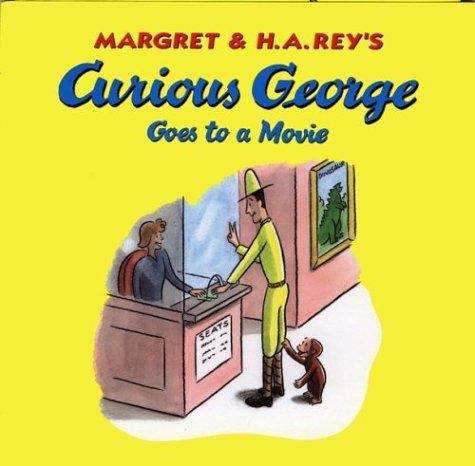 Book cover of Curious George Goes to the Movies
