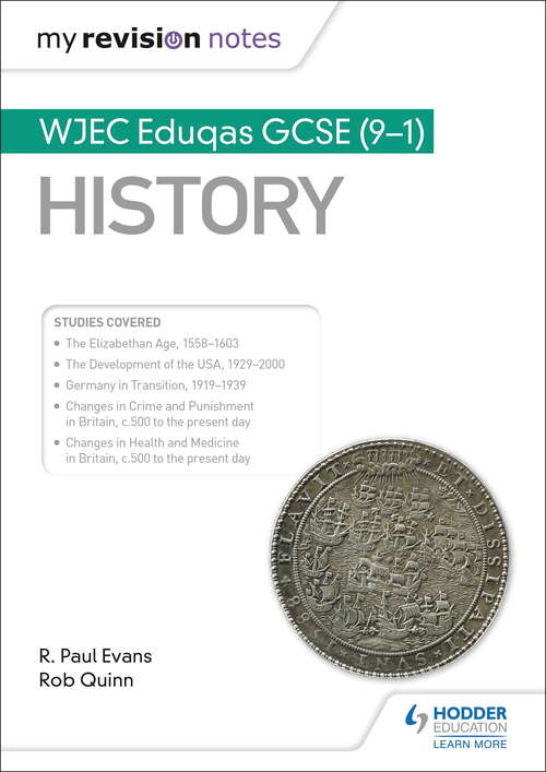 My Revision Notes: WJEC Eduqas GCSE (9-1) History