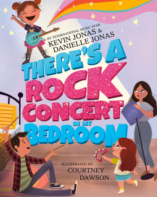 Book cover of There's a Rock Concert in My Bedroom