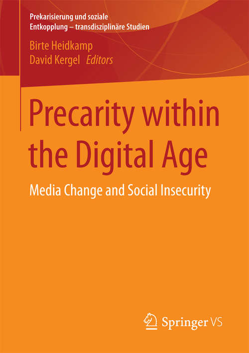 Book cover of Precarity within the Digital Age