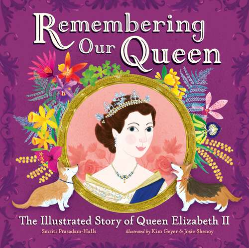 Book cover of Remembering Our Queen: The Illustrated Story of Queen Elizabeth II