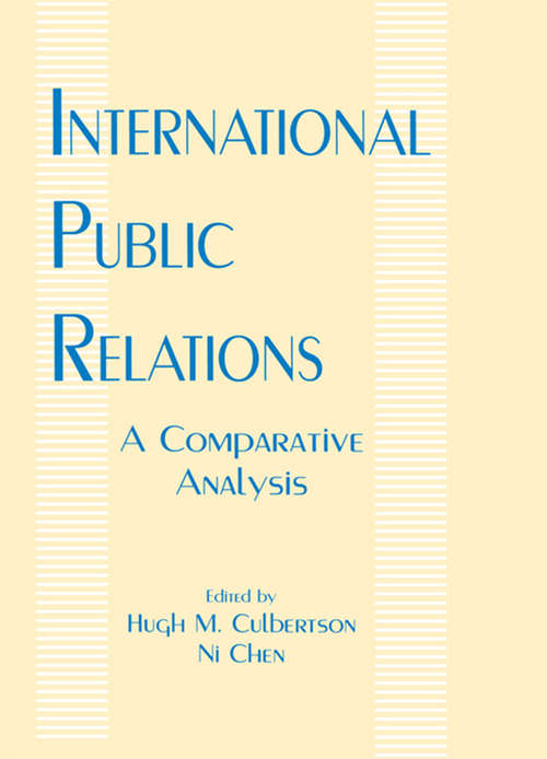 International Public Relations: A Comparative Analysis