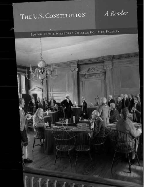 Book cover of The U.S. Constitution: A Reader