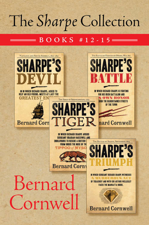 Book cover of The Sharpe Collection: Books #12-15