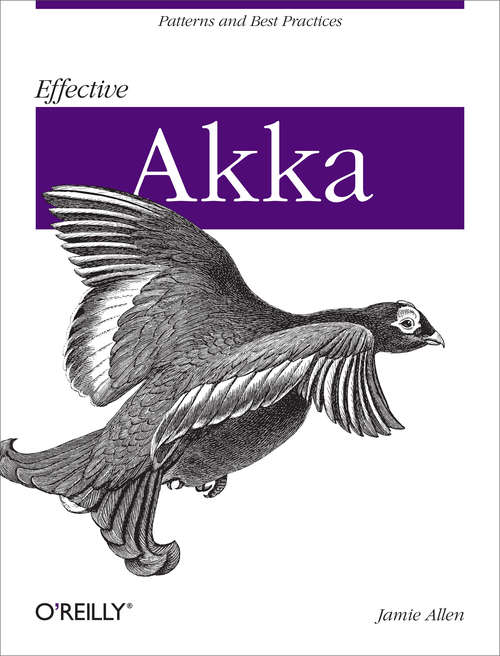 Book cover of Effective Akka