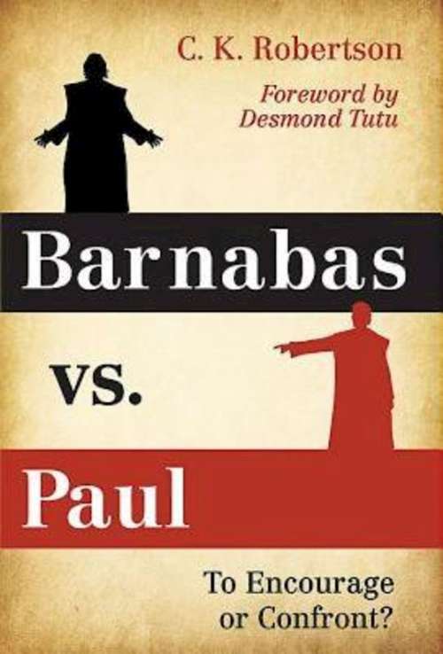 Book cover of Barnabas vs. Paul