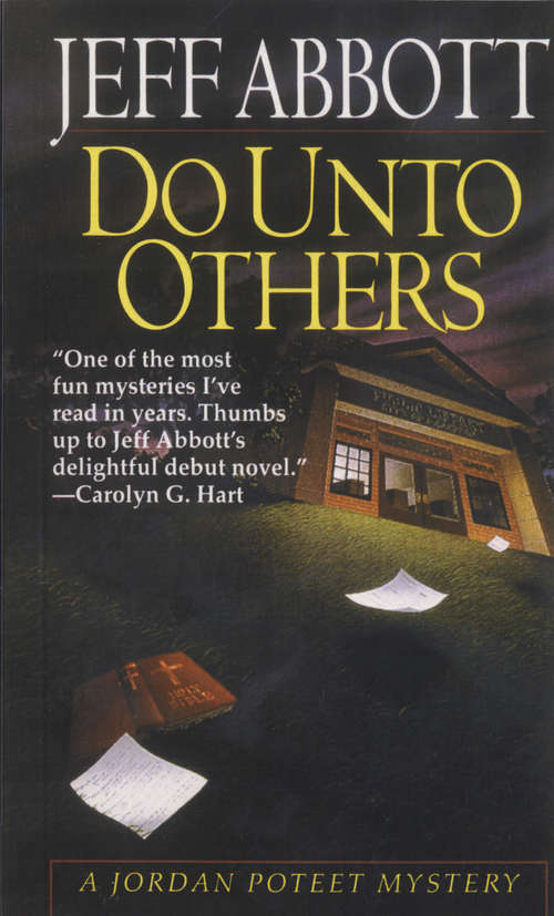 Book cover of Do Unto Others (Jordan Poteet #1)