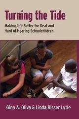 Book cover of Turning the Tide: Making Life Better for Deaf and Hard of Hearing Schoolchildren