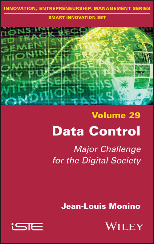 Book cover of Data Control: Major Challenge for the Digital Society