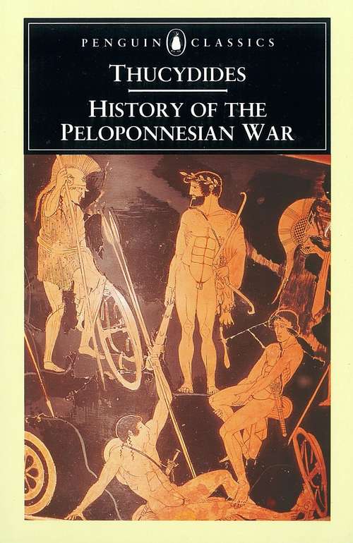 Book cover of History of the Peloponnesian War