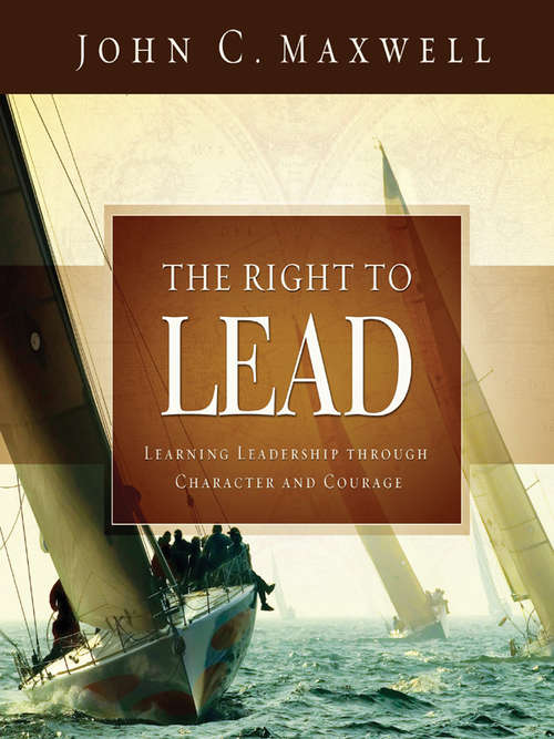 Book cover of The Right to Lead