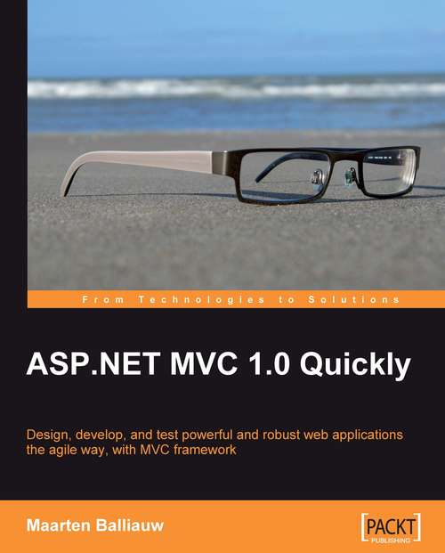 Book cover of ASP.NET MVC 1.0 Quickly