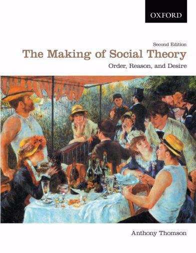 Book cover of The Making of Social Theory: Order, Reason, and Desire (Second Edition)