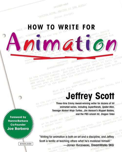 Book cover of How to Write for Animation