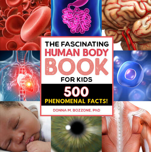 Book cover of The Fascinating Human Body Book for Kids: 500 Phenomenal Facts! (Fascinating Facts)