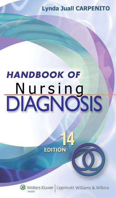 Book cover of Handbook Of Nursing Diagnosis 14th Edition