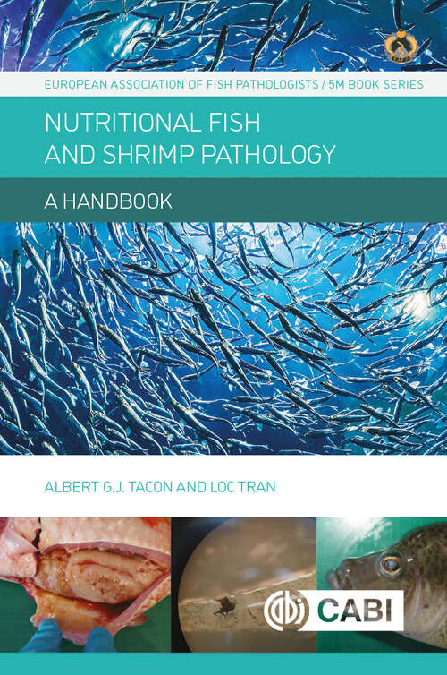 Book cover of Nutritional Fish and Shrimp Pathology: A Handbook (European Association of Fish Pathologists (EAFP))