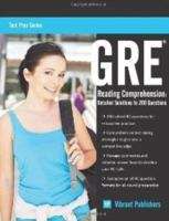 Book cover of GRE Reading Comprehension: Detailed Solutions to 200 Questions