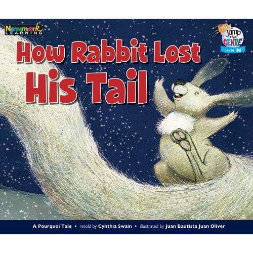 Book cover of How Rabbit Lost His Tail: A Native American Pourquoi Tale