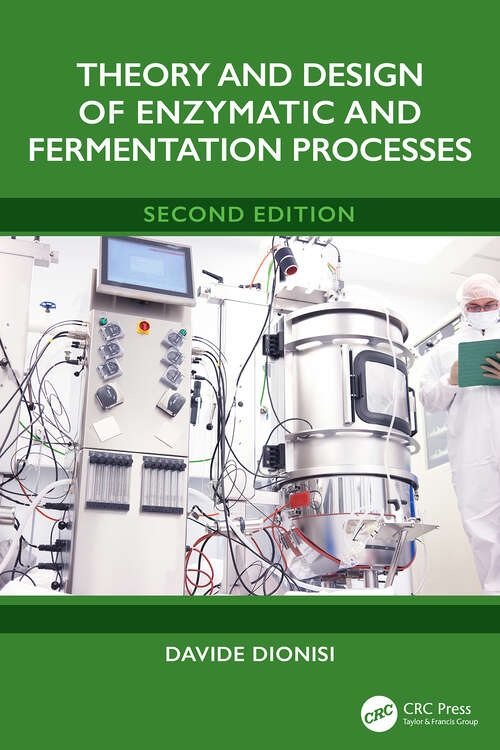 Book cover of Theory and Design of Enzymatic and Fermentation Processes (2)