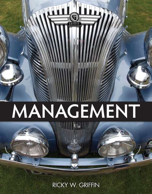 Book cover of Management (11th Edition)