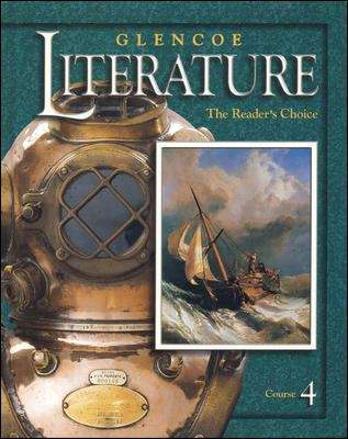 Book cover of Glencoe Literature: The Reader’s Choice, Course 4