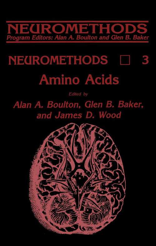 Amino Acids (Neuromethods #3)