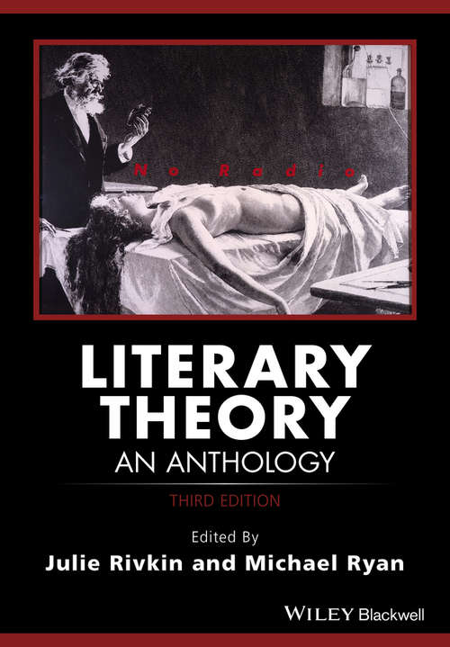 Book cover of Literary Theory: An Anthology (3) (Blackwell Anthologies #3)