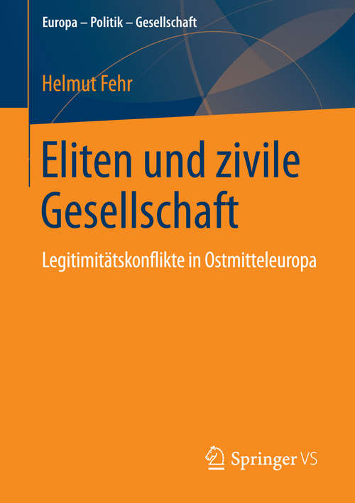 Book cover of Eliten und zivile Gesellschaft