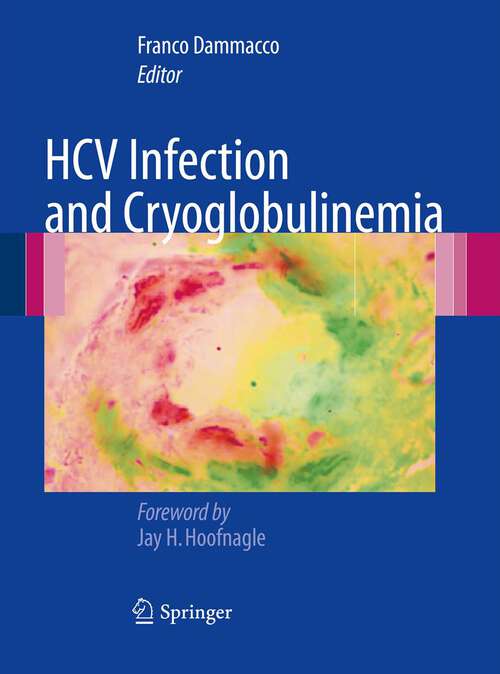 Book cover of HCV Infection and Cryoglobulinemia
