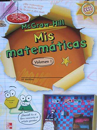 Book cover of Mis mates [Grade 3] Volumen 1 (Elementary Math Connects)
