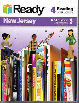 Book cover of Ready New Jersey, Reading Instruction [Grade] 4