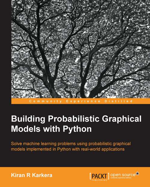 Book cover of Building Probabilistic Graphical Models with Python