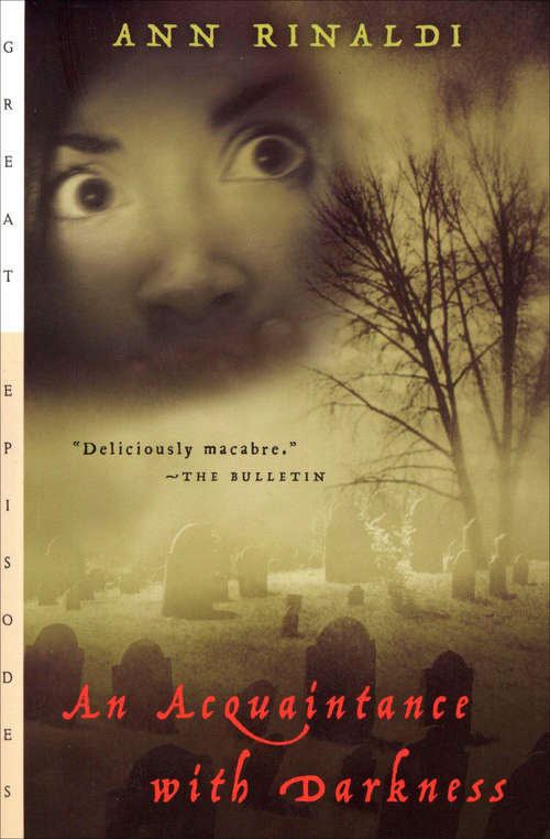 Book cover of An Acquaintance with Darkness