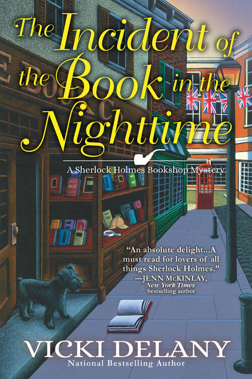 Book cover of The Incident of the Book in the Nighttime (A Sherlock Holmes Bookshop Mystery)
