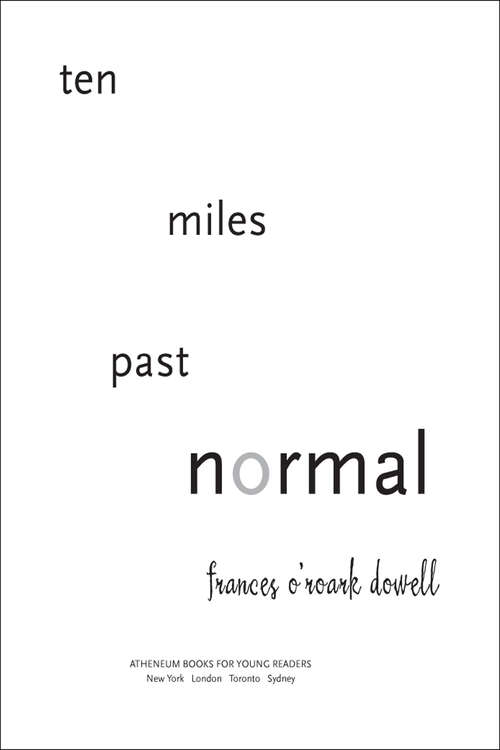 Book cover of Ten Miles Past Normal