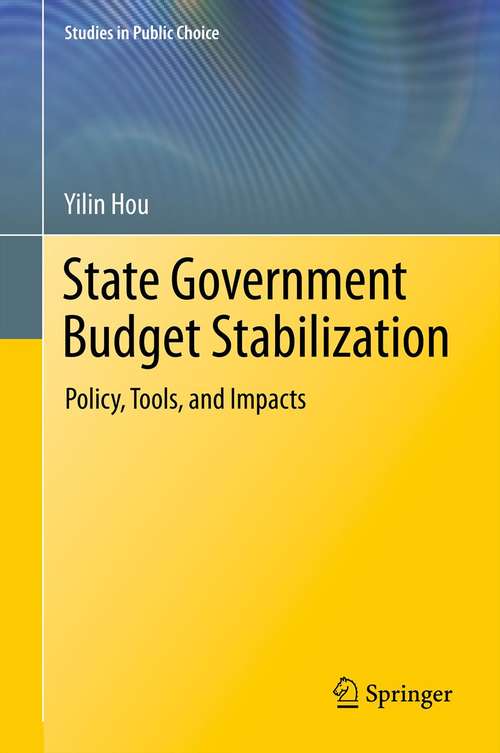 Book cover of State Government Budget Stabilization