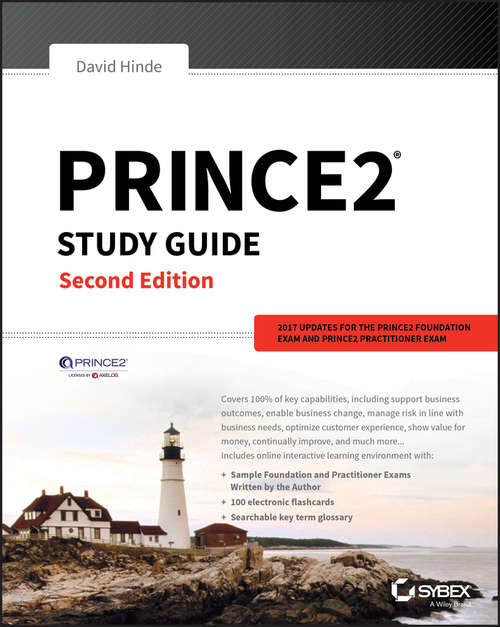 Book cover of PRINCE2 Study Guide: 2017 Update