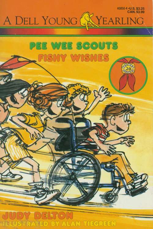 Book cover of Pee Wee Scouts: Fishy Wishes (Pee Wee Scouts)