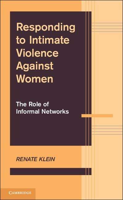 Responding to Intimate Violence Against Women