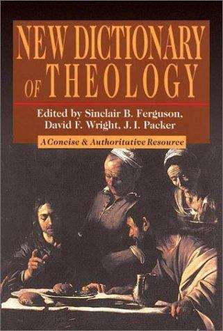 New Dictionary Of Theology
