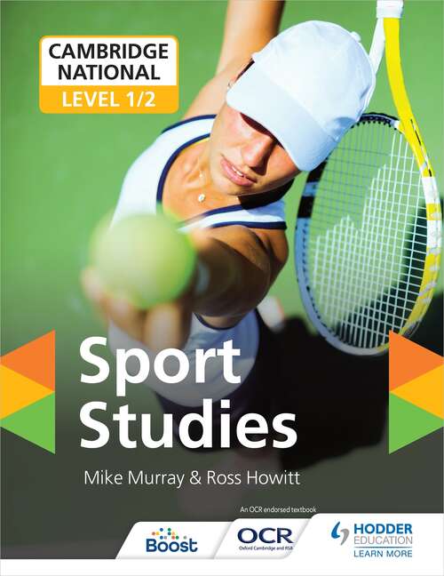 Book cover of OCR Cambridge National Level 1/2 Sport Studies: Second Edition