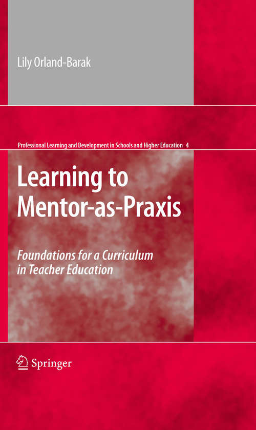 Book cover of Learning to Mentor-as-Praxis