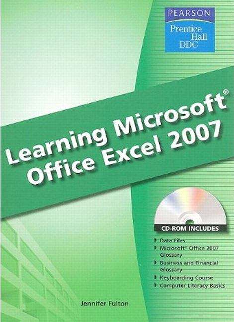 Book cover of Learning Microsoft Office Excel 2007