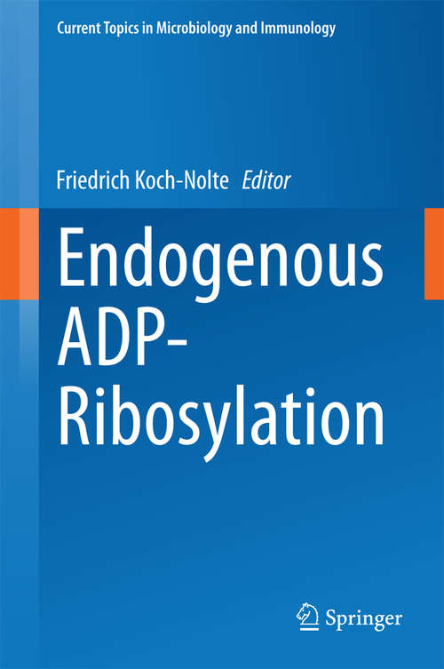 Book cover of Endogenous ADP-Ribosylation